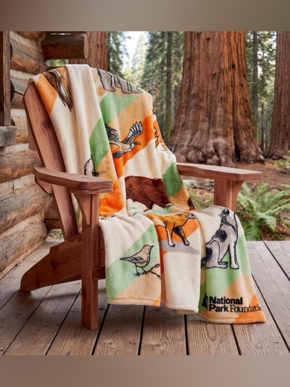 Licensed National Park Silk Touch Throws, 60" x 70"